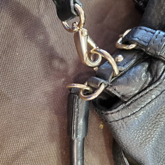 Kate Spade Black Pebbled Leather Cobble Hill Little Minka Bag - Picture 8 of 17